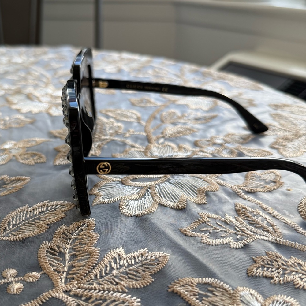 Gucci Sunglassess. Oversized Square Frames With S… - image 3